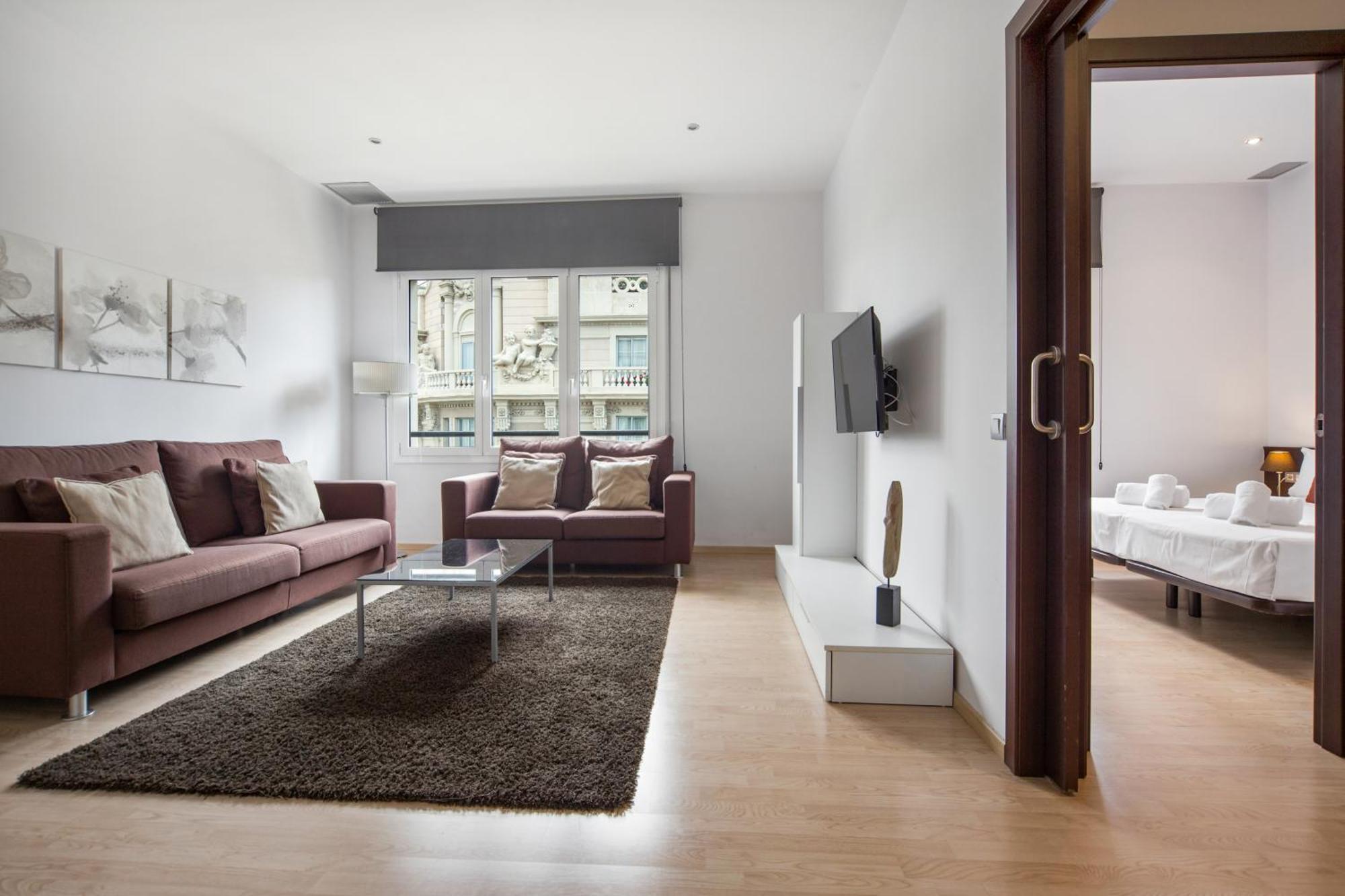 Fisa Rentals Gran Via Apartments Barcelona Exterior foto